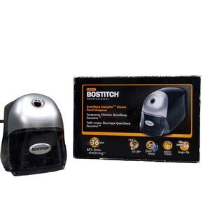 Bostitch Electric Pencil Sharpener QuietSharp Executive Desktop Black EPS8HD